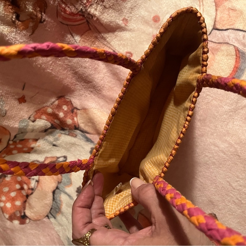 NWOT Mini straw bag - Picture 2 of 5